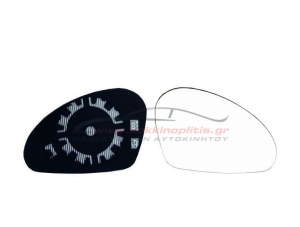 Κρύσταλλο καθρέπτη δεξιό θερμαινόμενο συμβατό για Seat Altea / Cordoba II / Ibiza III / Leon / Toledo