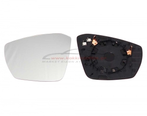 Κρύσταλλο καθρέπτη θερμαινόμενο αριστερό συμβατό για Skoda Octavia 5 (III)