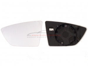 Κρύσταλλο καθρέπτη θερμαινόμενο αριστερό συμβατό για Seat Leon III