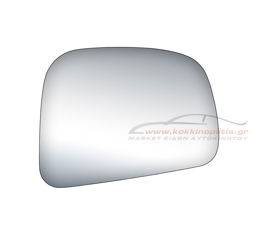 Δεξιό κρύσταλλο για Nissan Tiida I (C11)