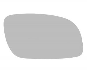 Κρύσταλλο καθρέπτη θερμαινόμενο δεξί συμβατό για VW Touran (1T1/ 1T2)