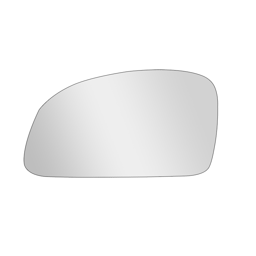 Κρύσταλλο καθρέπτη αριστερό για Hyundai Getz