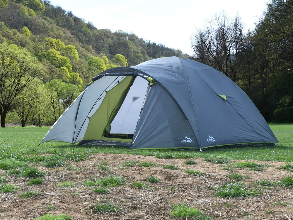 Σκηνή camping 4 ατόμων Double Layer Pula 344x250x150cm PU3000mm