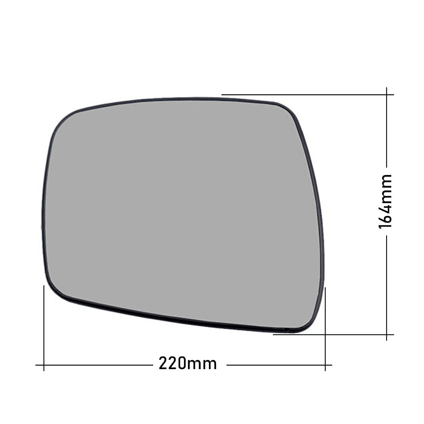 Αριστερό κρύσταλλο για Navara / Pathfinder