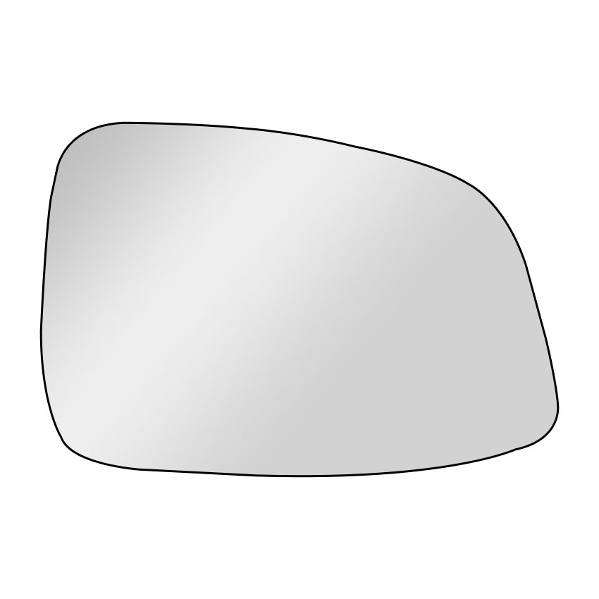 Κρύσταλλο καθρέπτη δεξί θερμαινόμενο για Suzuki Swift (IV)