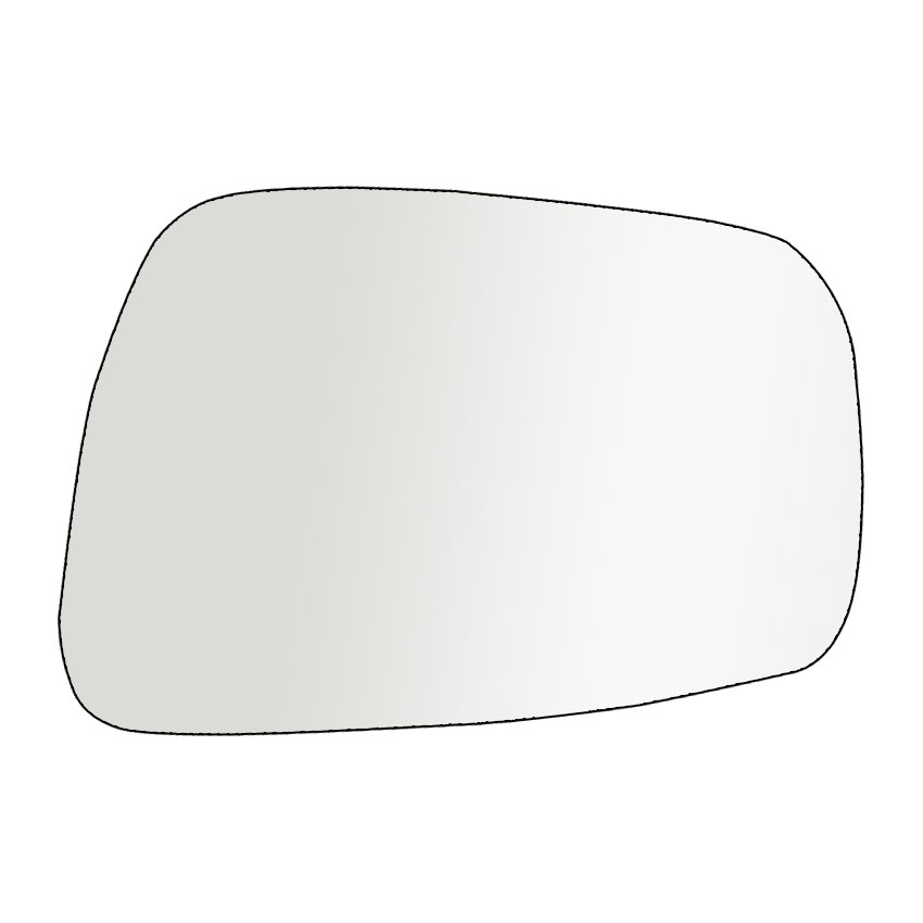 Δεξιό κρύσταλλο για Nissan Navara (D40)