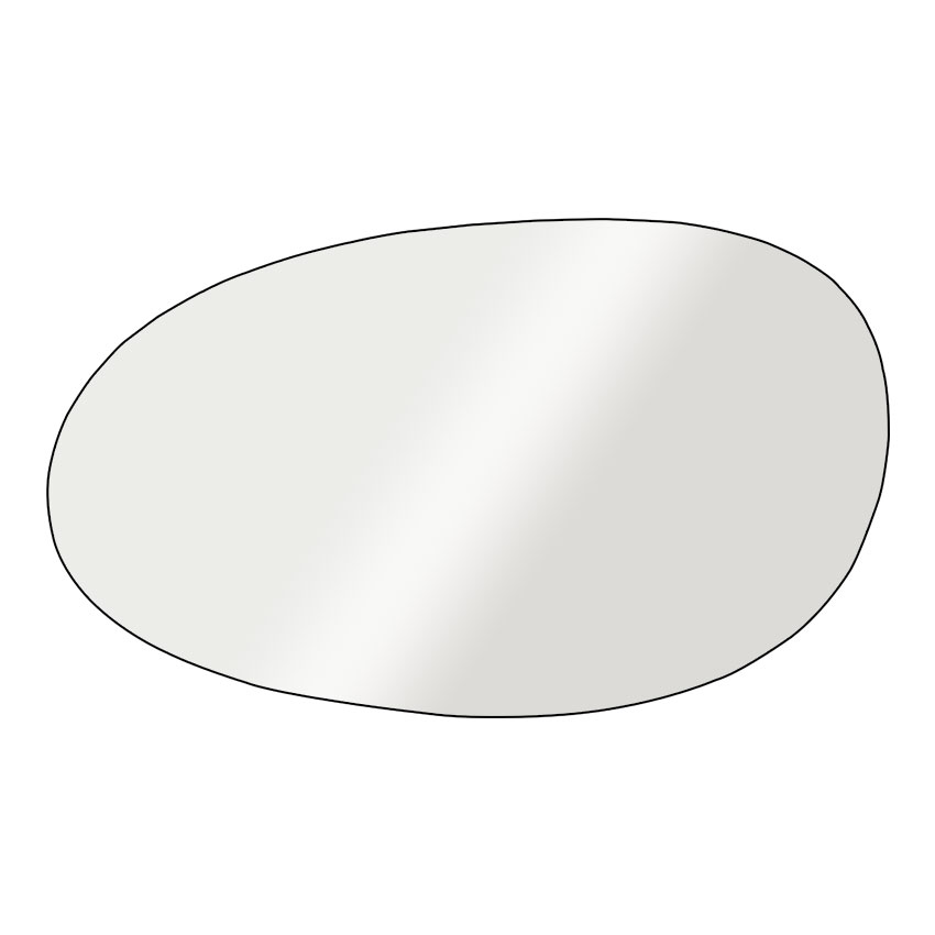 Αριστερό κρύσταλλο για Smart Fortwo / Roadster