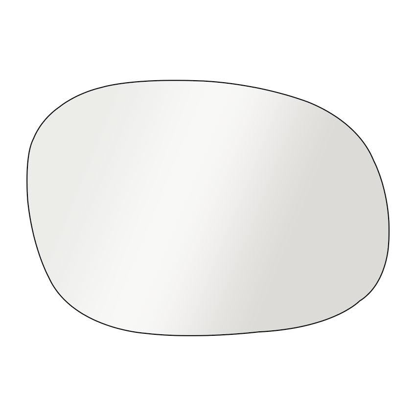 Δεξιό θερμ. κρύσταλλο για Citroen C2/C3/C3 Pluriel