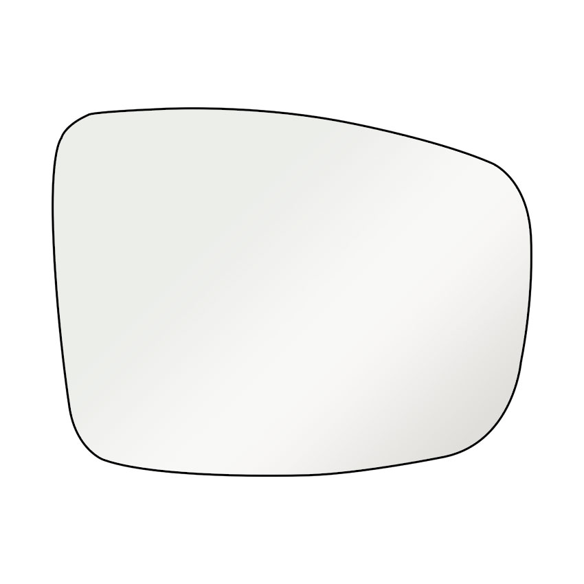 Κρύσταλλο καθρέπτη αριστερό για Hyundai i10 (I)