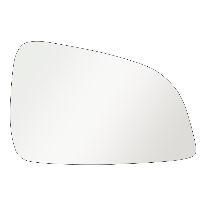 Δεξιό κρύσταλλο καθρέπτη για Opel Astra H GTC (Facelift)