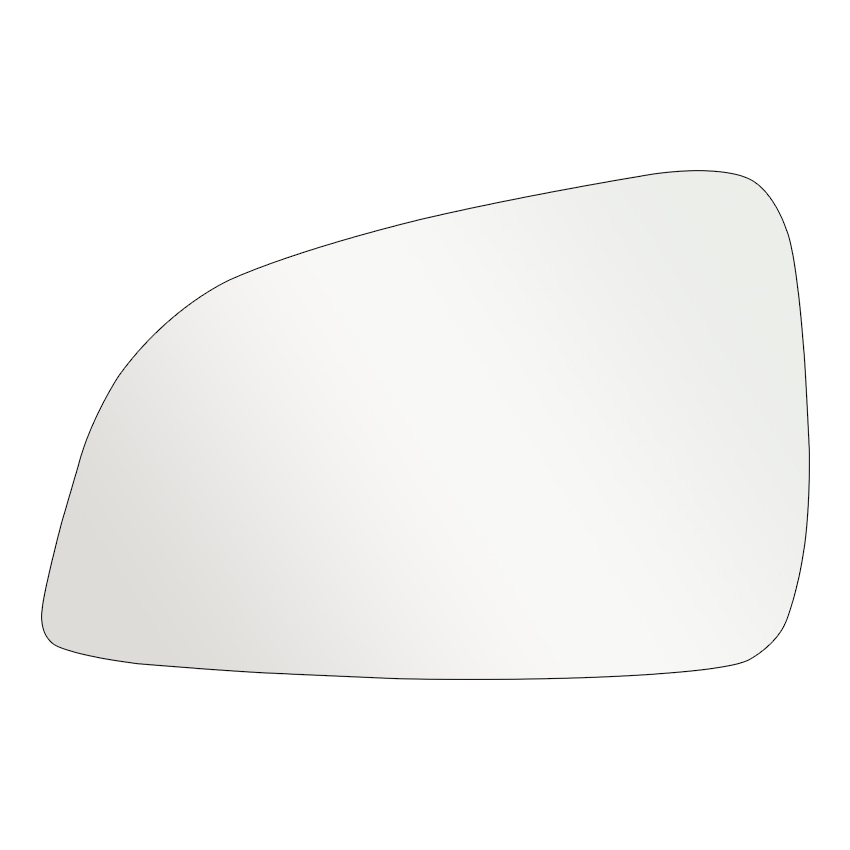 Αριστερό κρύσταλλο καθρέπτη για Opel Astra H GTC (Facelift)