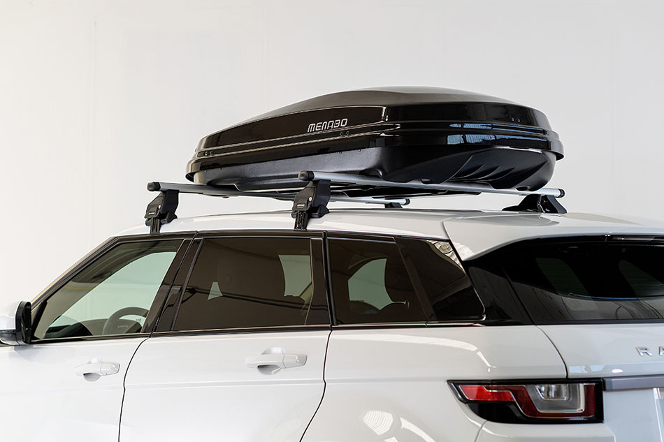 Μπαγκαζιέρα οροφής Menabo Diamond 500 Duo μαύρη γυαλιστερή