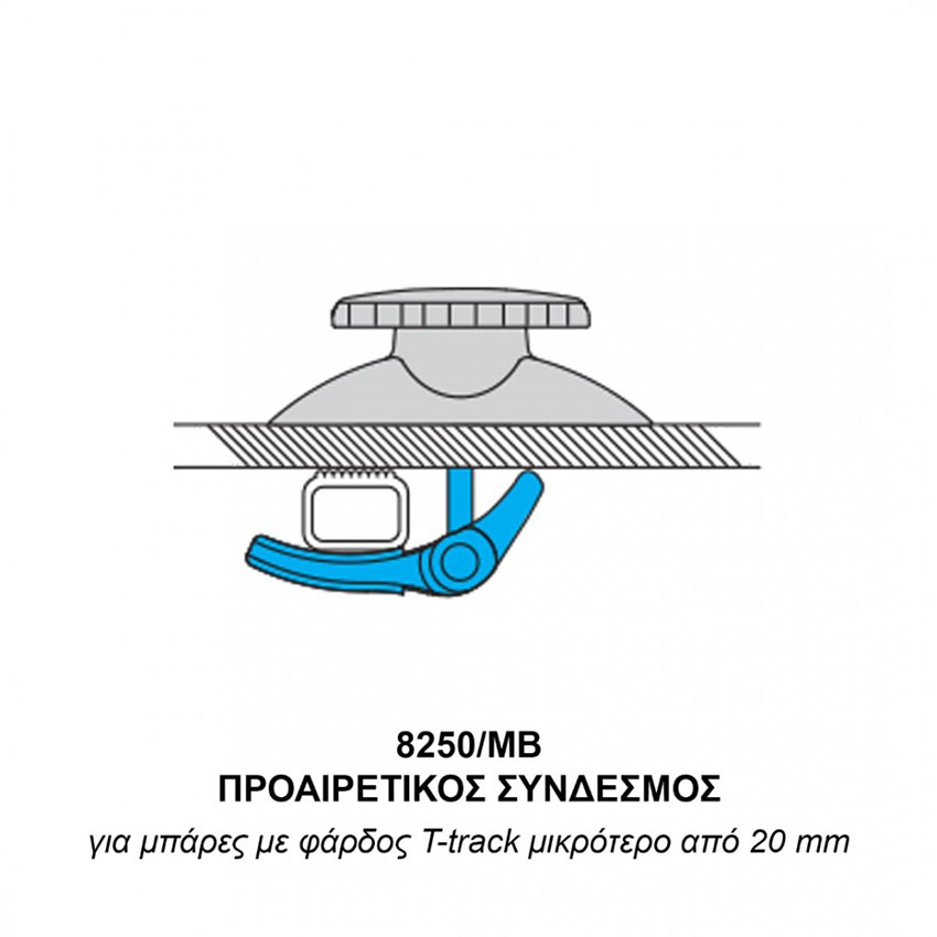 Μπαγκαζιέρα οροφής Menabo Diamond 500 λευκή γυαλιστερή