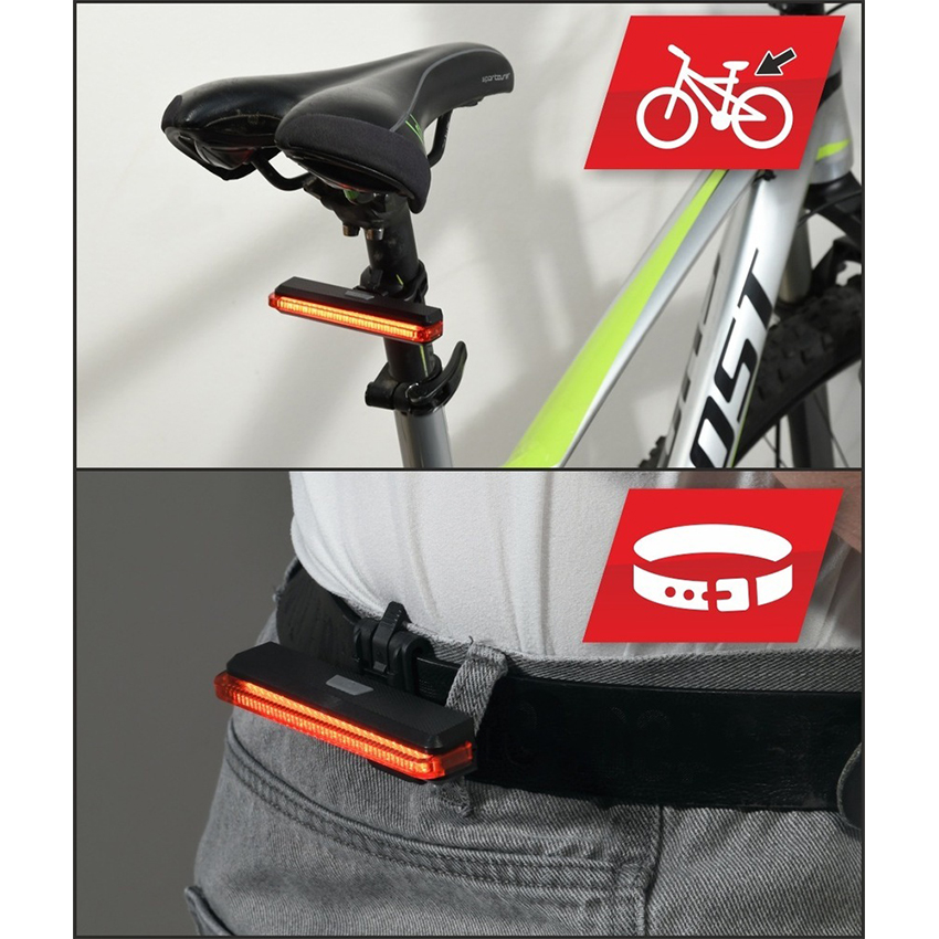 Φως LED ποδηλάτου - πεζοπορείας κόκκινο 1τμχ