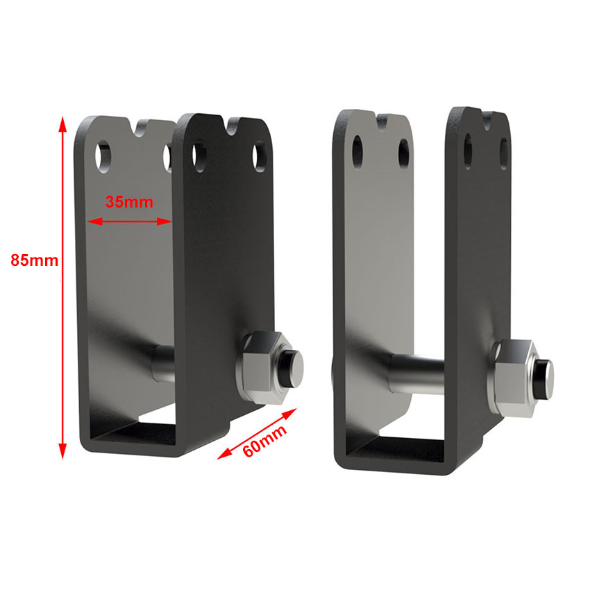 Αντάπτορας 90° για βάση ποδηλάτων κοτσαδόρου Hakr Trip 2τμχ