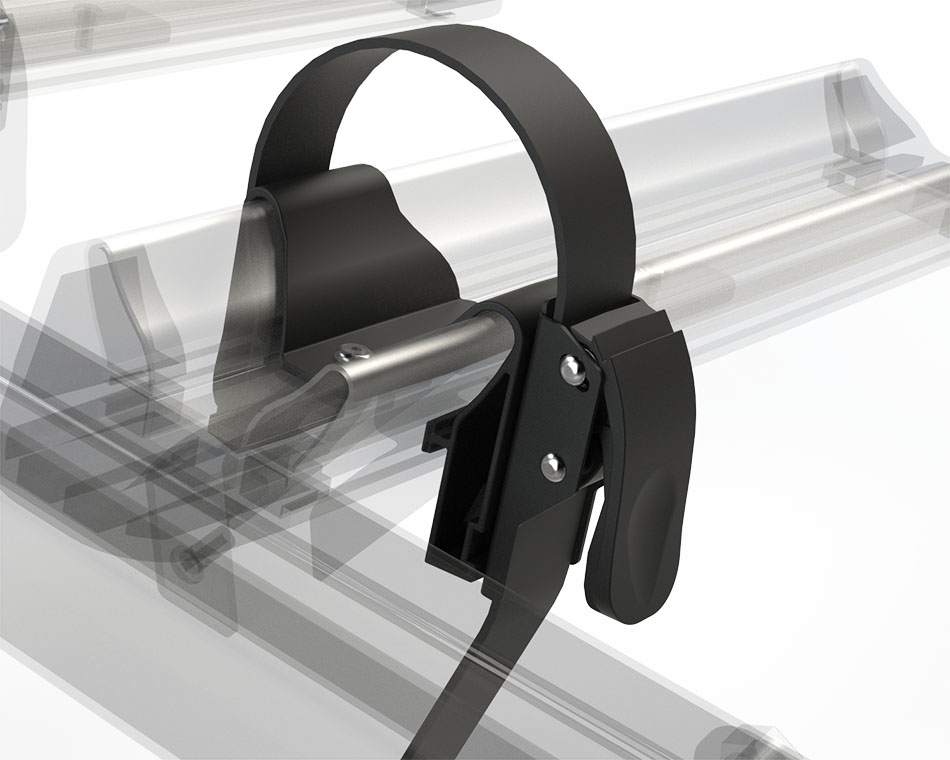 Βάση ηλεκτρικών ποδηλάτων κοτσαδόρου Hakr Trip 2 Top Plus Elektro