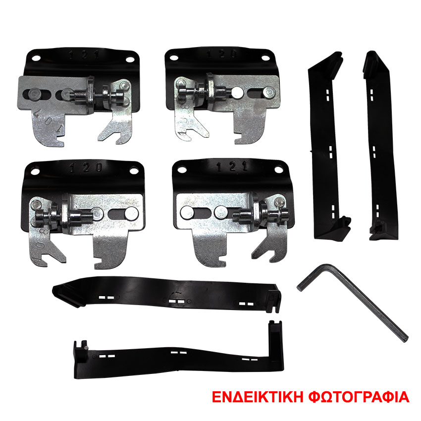 Μπάρες οροφής μαύρες HAKR για Opel Vectra C (Fixed points)