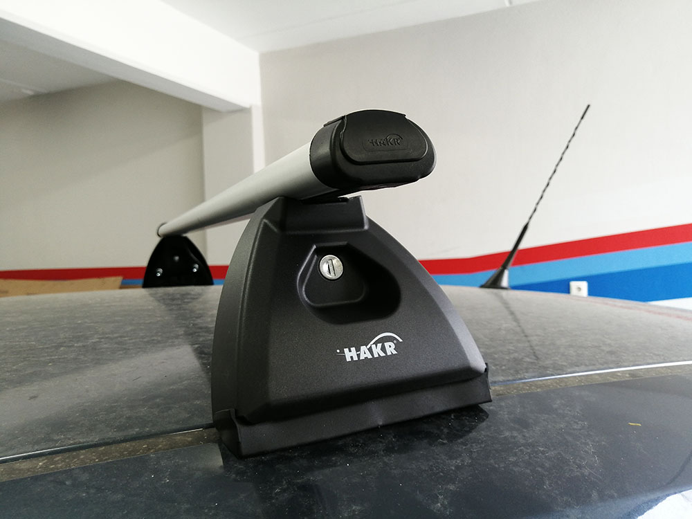 Μπάρες οροφής αλουμινίου HAKR για Opel Corsa D (Fixed points)