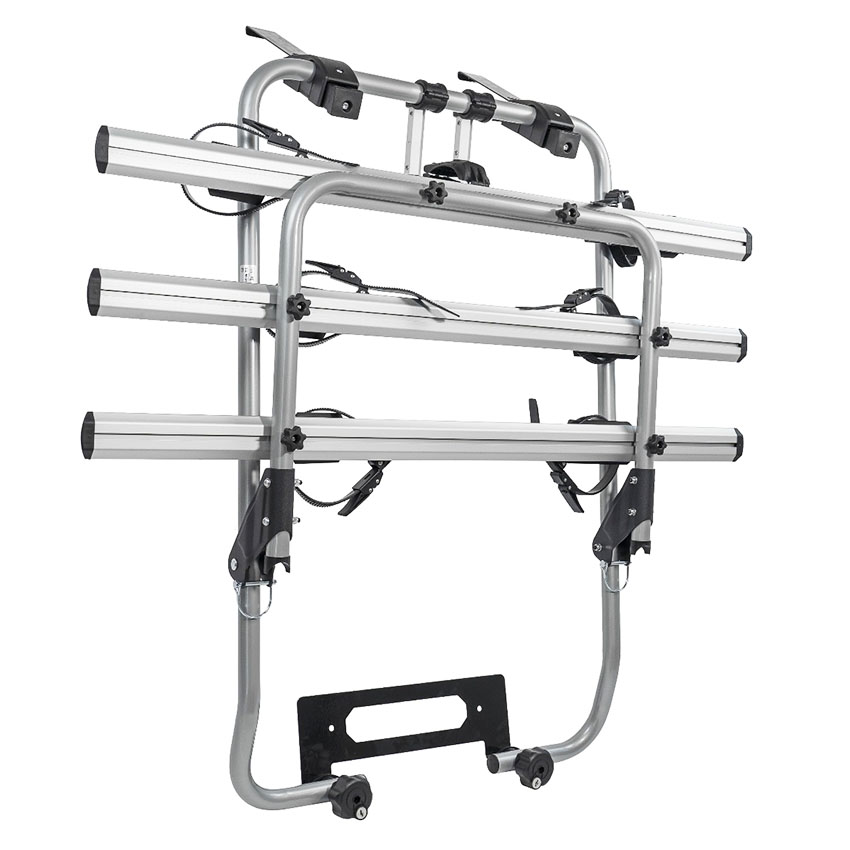 Βάση ποδηλάτων πορτ μπαγκάζ Menabo SHADOW για VW Transporter T6 (3 ποδηλάτων ή Fat Bikes)