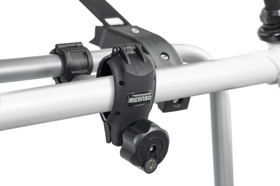 Βάση ποδηλάτων πορτ μπαγκάζ Menabo SHADOW για VW Transporter T6 (3 ποδηλάτων ή Fat Bikes)