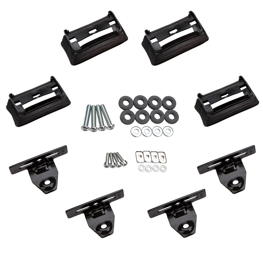 Αντάπτορες εφαρμογής FIX508FP για μπάρες Menabo Tema