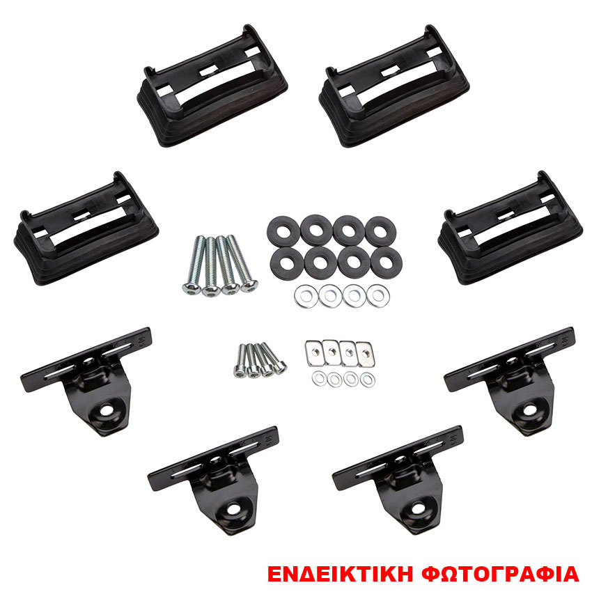 Αντάπτορες εφαρμογής FIX506FP για μπάρες Menabo Tema