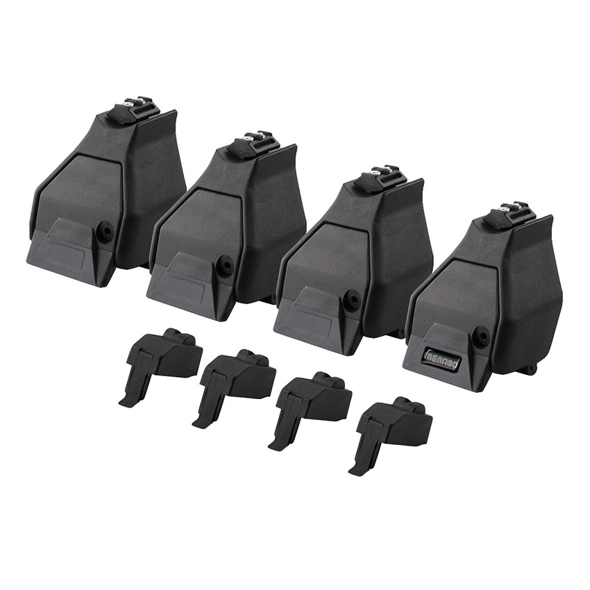 Μπάρες οροφής μαύρες MENABO Tema για Fiat Doblο Restyling (Fixed points)