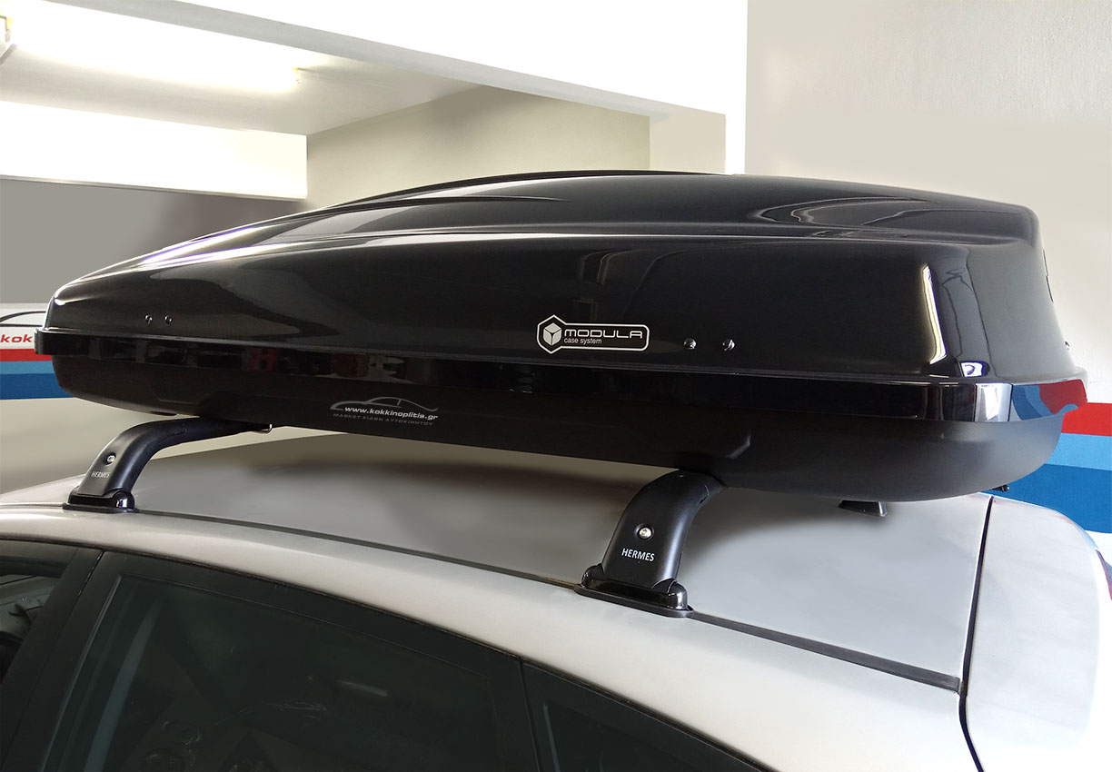 Μπαγκαζιέρα οροφής Modula Ciao 430lt μαύρο