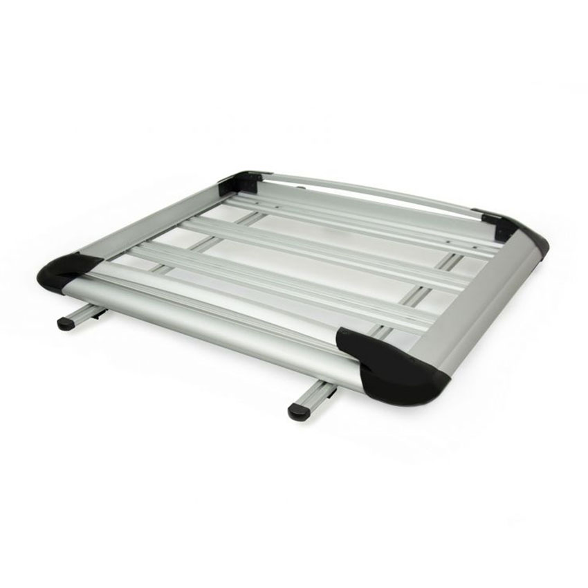 Σχάρα οροφής αλουμινίου ασημί Omsa Line Alu 125x200cm
