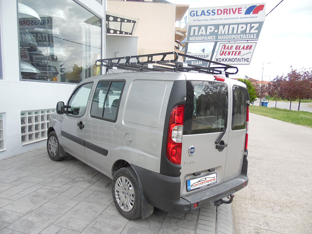 Σχάρα οροφής Hermes 180x125 cm για Fiat Doblo