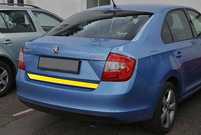 Αυτοκόλλητη αντανακλαστική κίτρινη ταινία 5m x 5cm