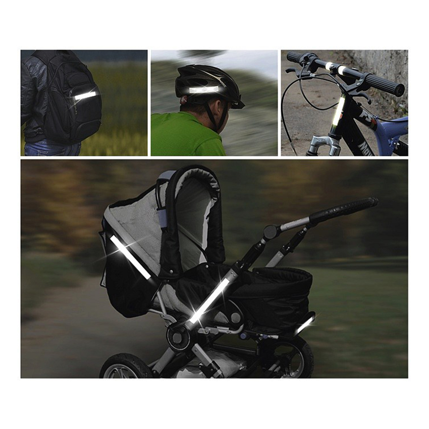 Αντανακλαστική αυτοκόλλητη ταινία λευκή 90cm x 2cm