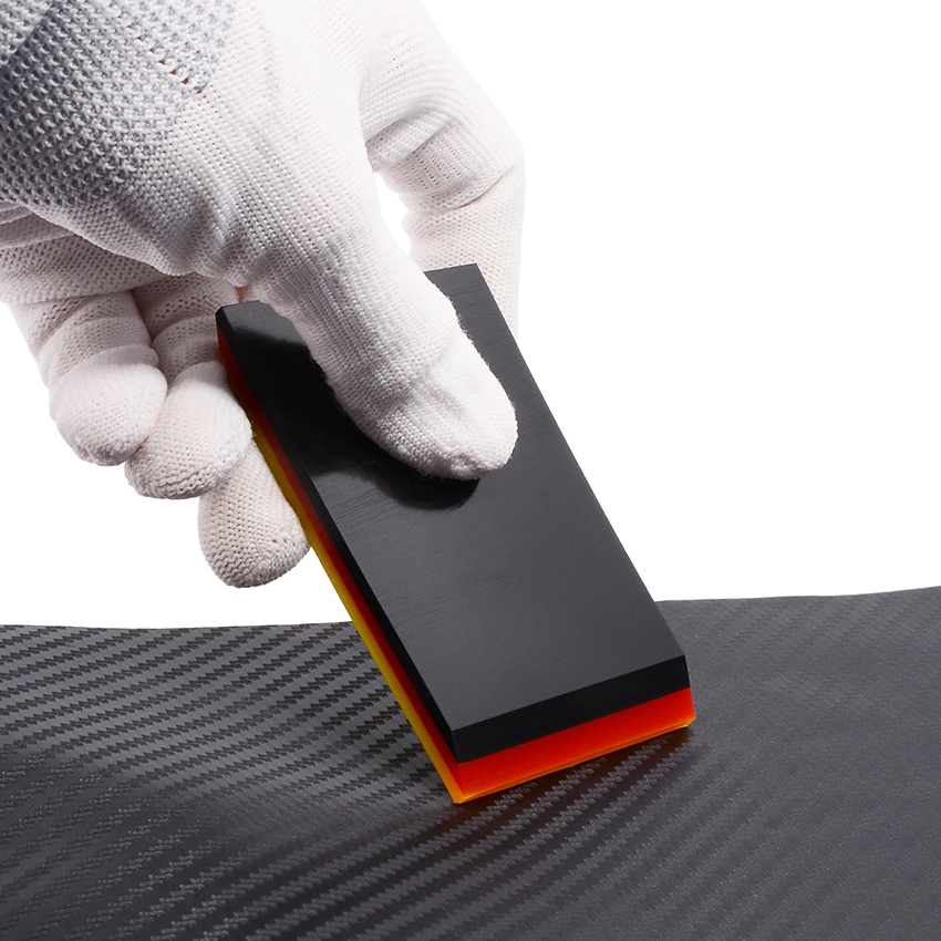 Μάκτρο PPF Rubber Squeegee 4'' διπλής όψης