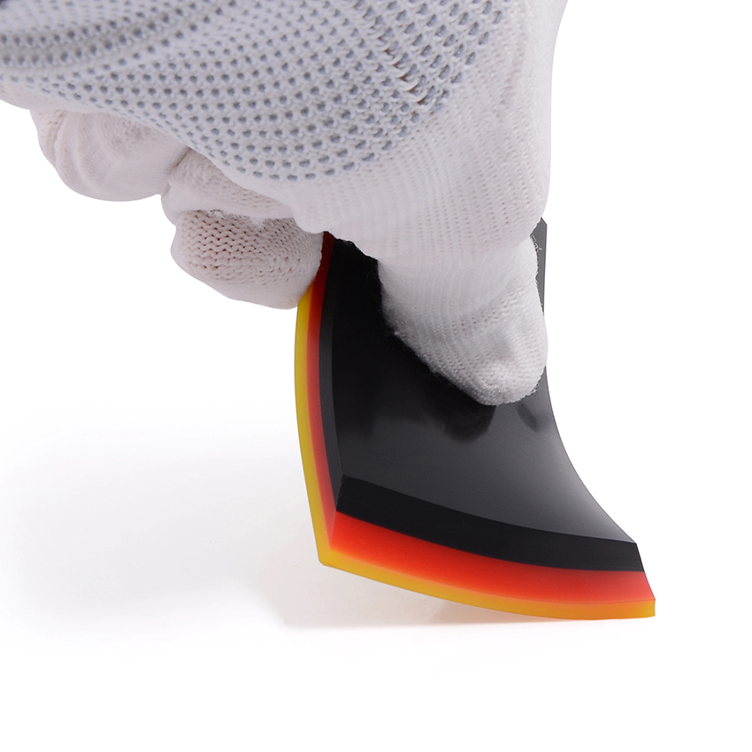Μάκτρο PPF Rubber Squeegee 4'' διπλής όψης