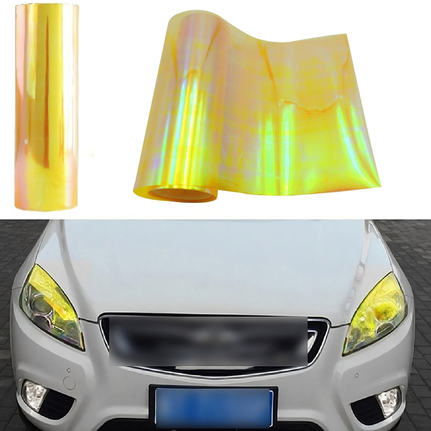 Μεμβράνη φαναριών 30cm x 10m Chameleon Clear