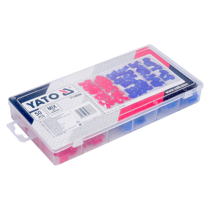 Κλιπς ένωσης καλωδίων 0,5-1,5mm² / 1,5-2,5mm² 50τμχ