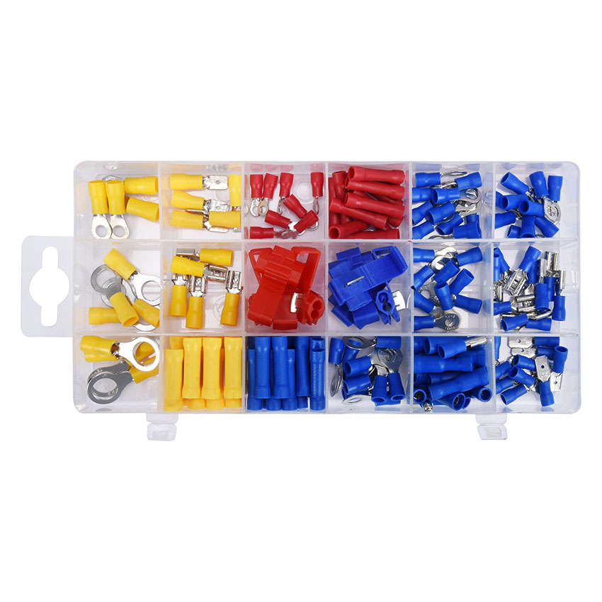 Σετ ακροδέκτες καλωδίων με μόνωση (160τμχ)