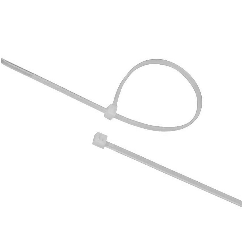 Δεματικά λευκά 200mm x 3,6mm (10τεμ.)