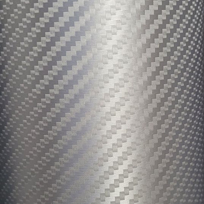 Βινύλιο 3D Silver Carbon